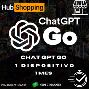 CHAT GPT - GO | 1 DISPOSITIVO | 1 MES